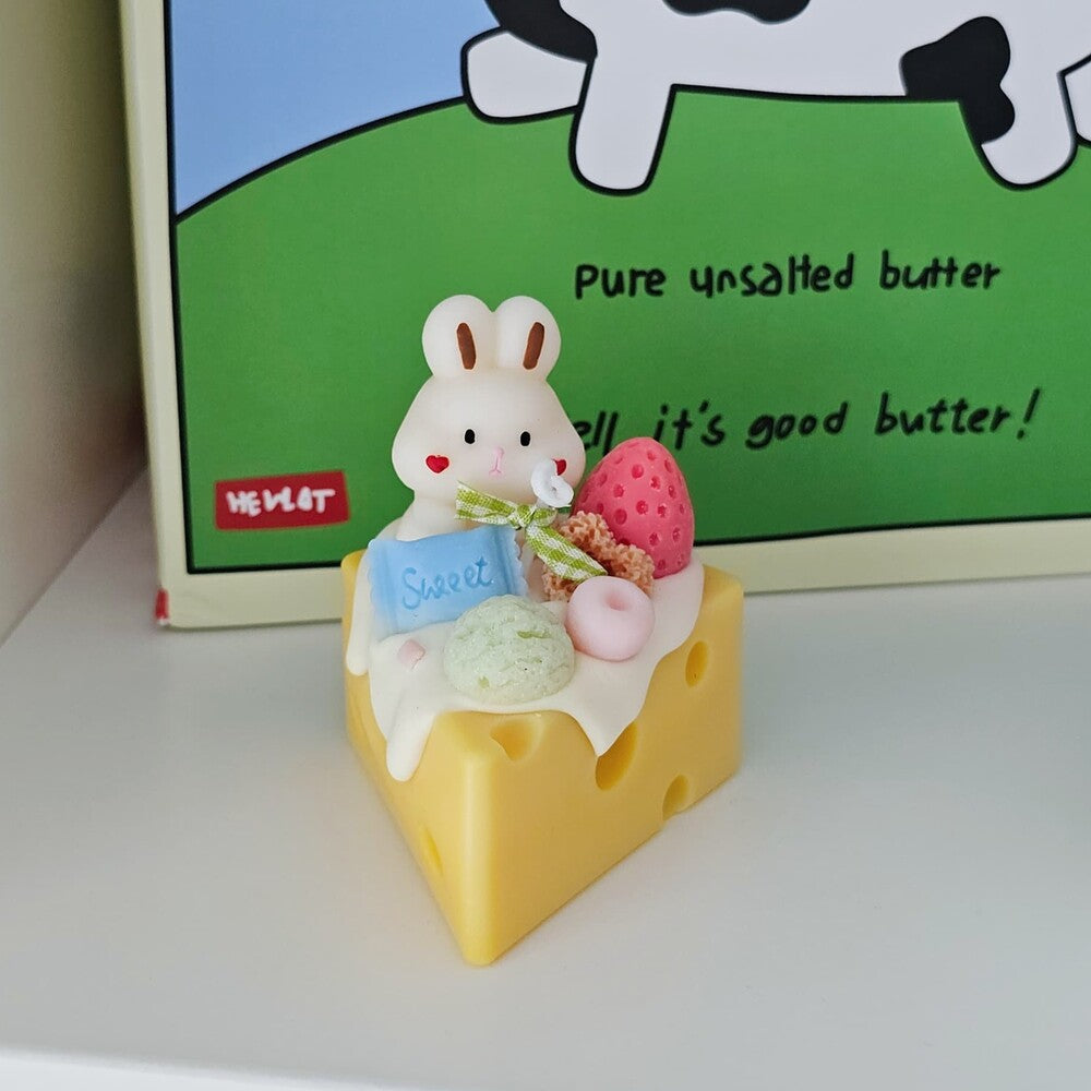 Cute Cheesecake Candle