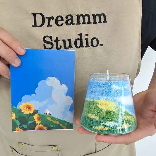 Sand Art Candle Class