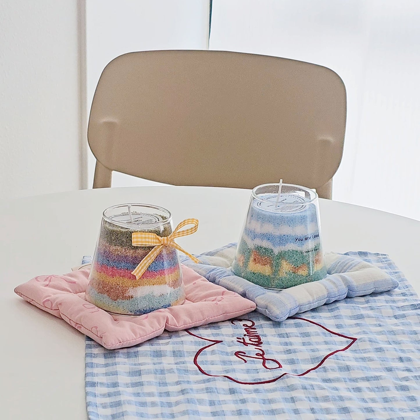 Sand Art Candle Class
