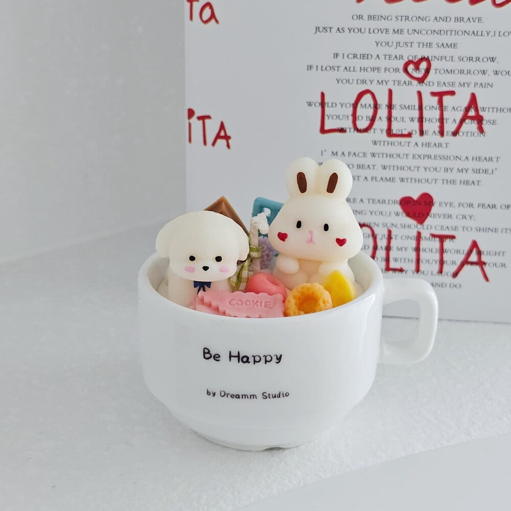 Cute Cup Candle