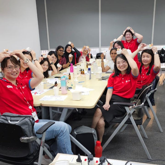 Crafting with 50 People - Corporate Workshop with DKSH Malaysia