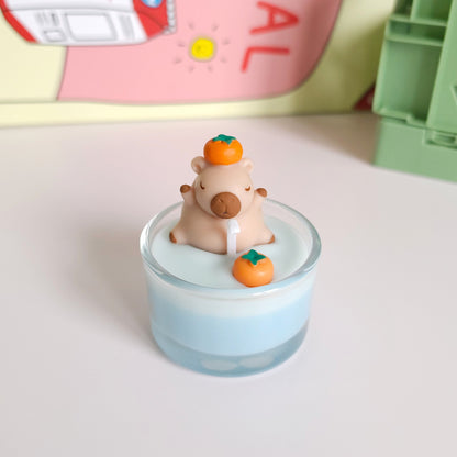 Capybara Tealight Candle
