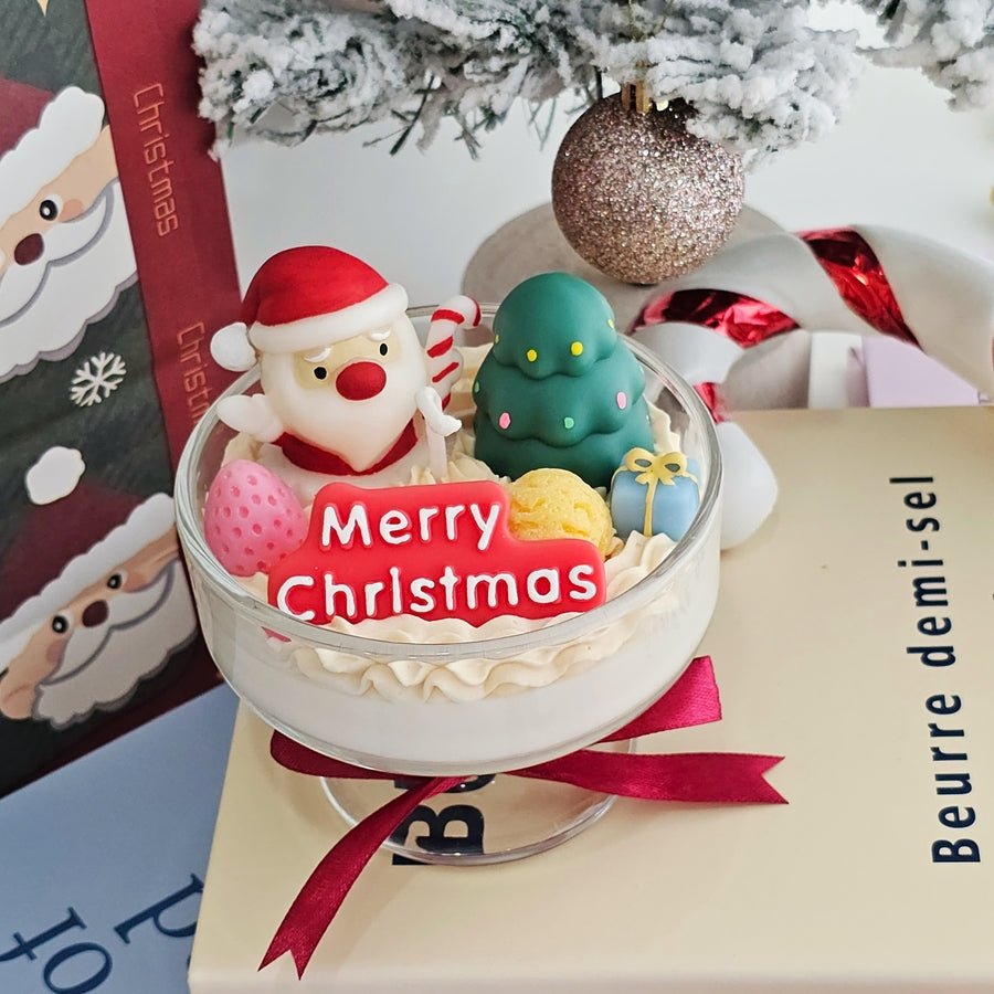 Christmas Dessert Cup Candle