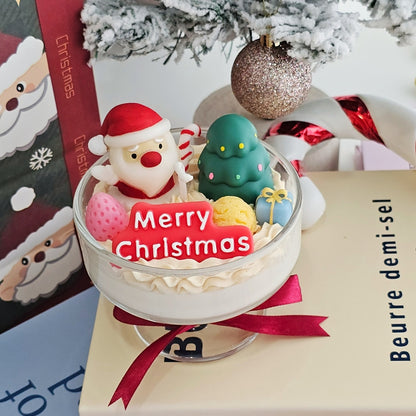 Christmas Dessert Cup Candle