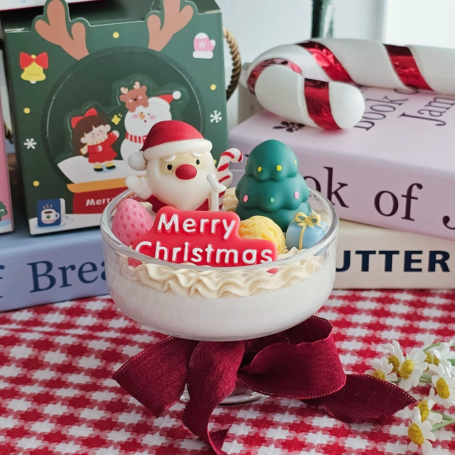 Christmas Dessert Cup Candle