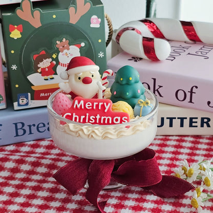 Christmas Dessert Cup Candle