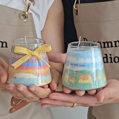 Sand Art Candle Class