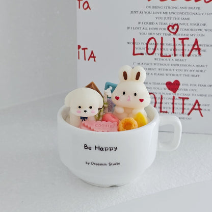 Cute Cup Candle