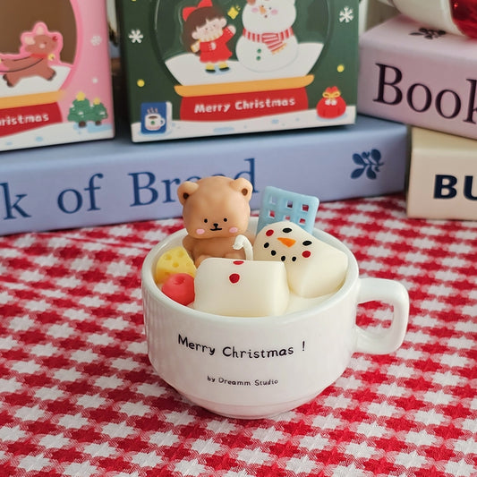 Christmas Cute Cup Candle