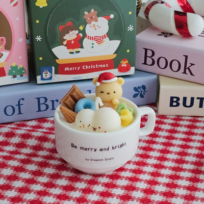 Christmas Cute Cup Candle