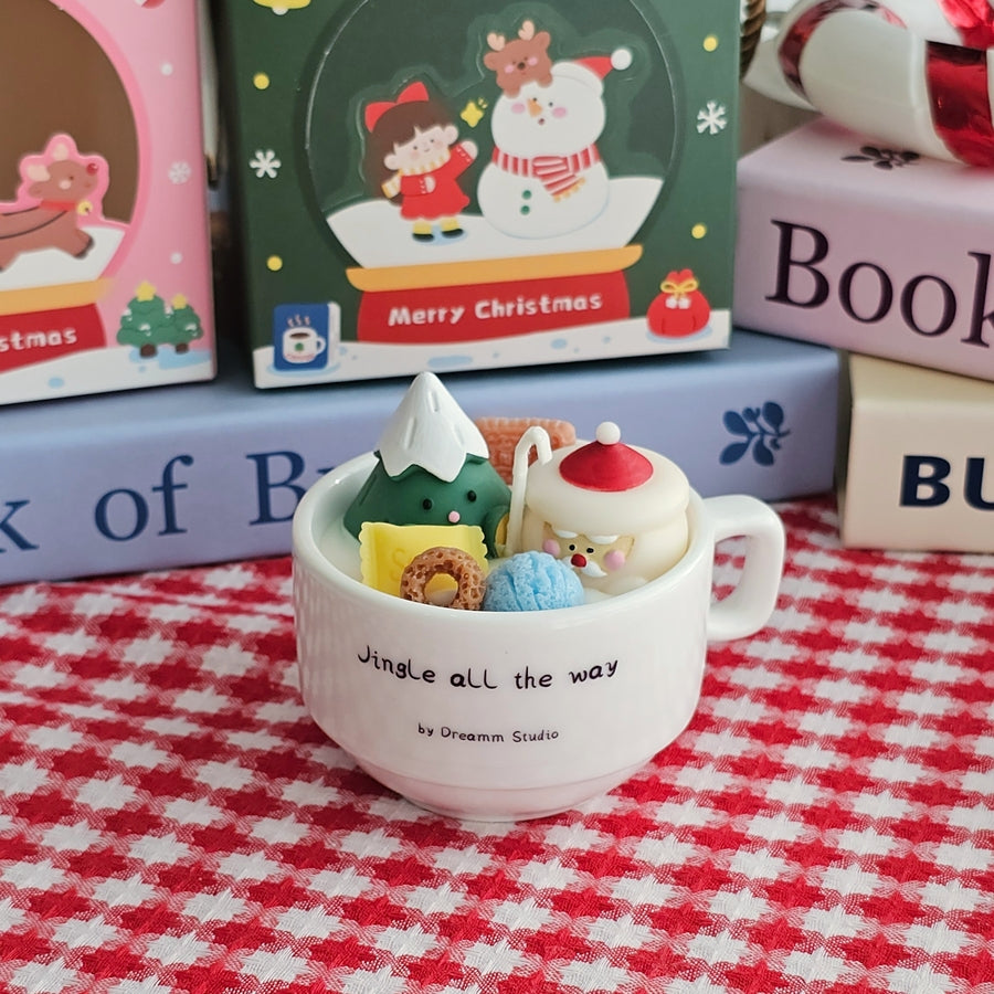 Christmas Cute Cup Candle